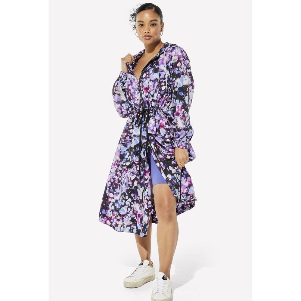 Yitty BHM Headliner Jacket In Crystal Healing Purple Size 3X